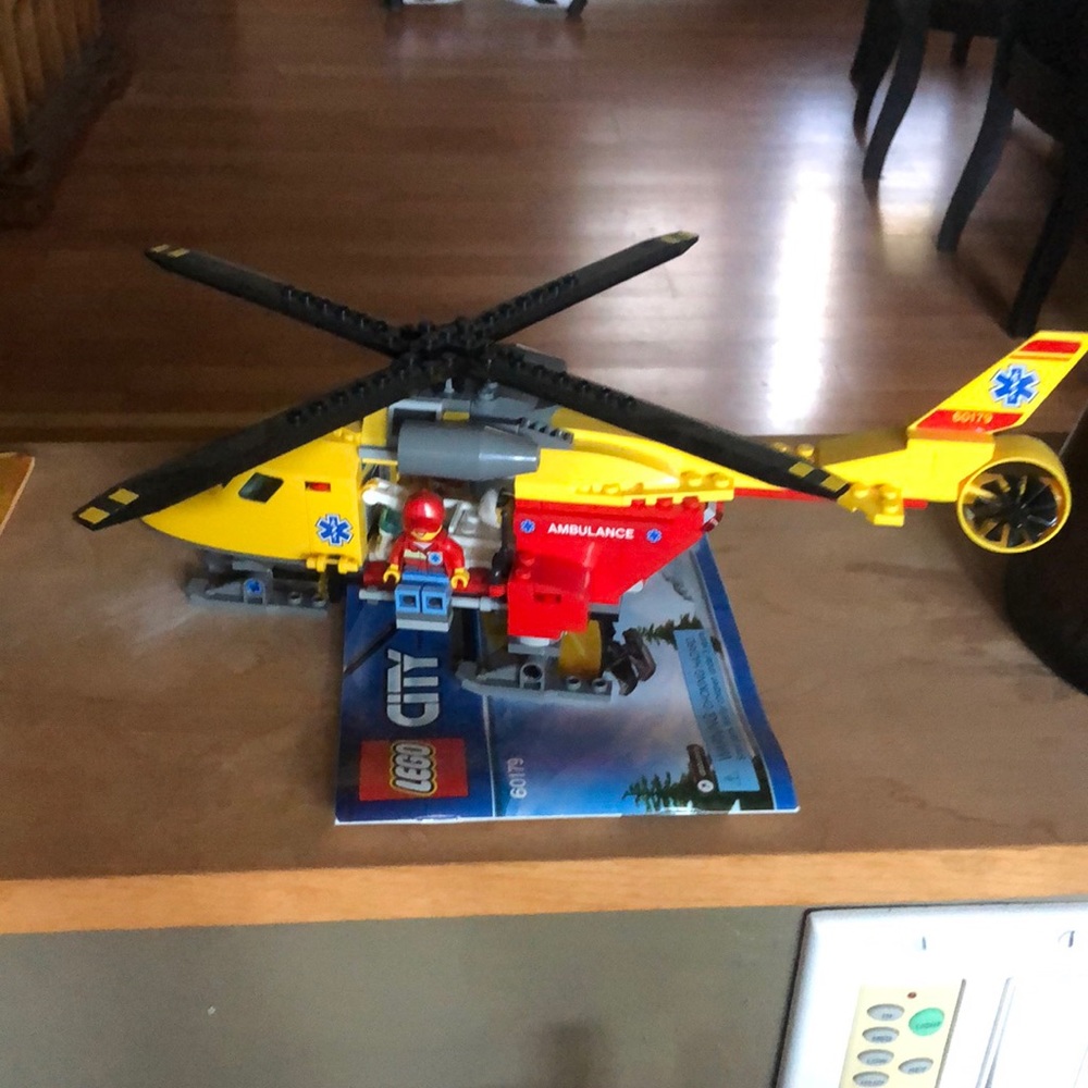 Lego 60179 Ambulance Helicopter